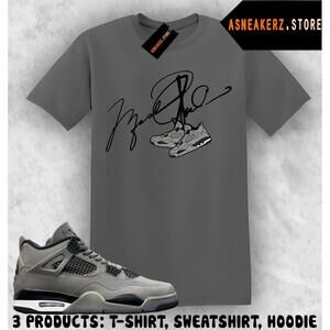 Tee Shirt Matching Aj 4 Cave Stone Match 23 Mj 4S T-Shirt
